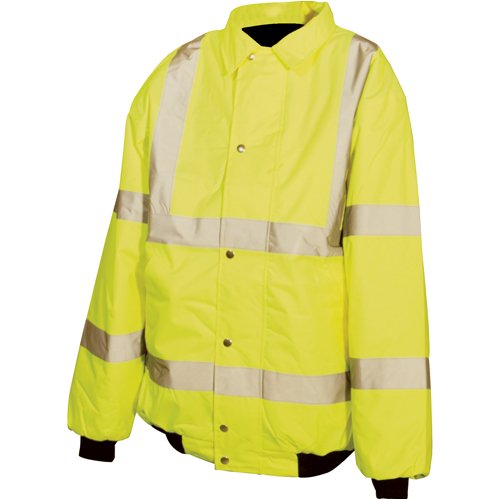 Silverline 244989 Hi-Vis Bomberjacke Klasse 3 Gr&ouml;&szlig;e XL