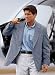 Wrinkle-Free Gingham Sport Coat