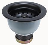 Deep Cup Basket Strainer, Oil Rubbed Bronze Finish Sink Strainer - By Plumb USA