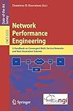 Network performance engineering : a handbook on convergent multi-service networks and next generation Internet