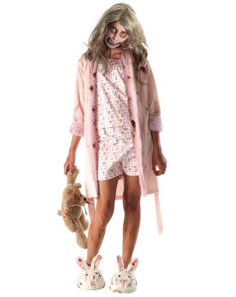 Walking Dead TV Show Little Girl Zombie Costume