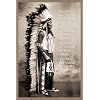 (24x36) Chief White Cloud (Native American Wisdom) Art Poster Print