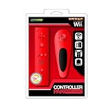 Nintendo Wii Controller Pack Remote and Nunchuck - Red ~ Komodo