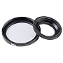 Hama - 15572 - Accessoire pour appareil photo - Bague d'adaptation - Pour un objectif � 55mm vers un filtre � 72mm