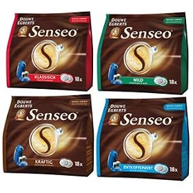Senseo Coffee Pods Classic Set (4 x 18 Coffee Pods)