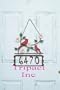 14.5" Metal Home D�cor Rustic Birds Number Door Plates (Can Change Number)