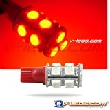 1EA RED SMT 13 LED 3RD BRAKE LIGHT BULB 921 912 916 906