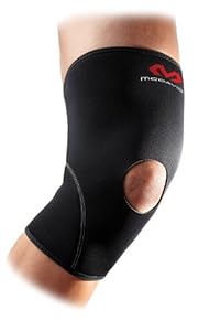McDavid 402 Knee Supp Open/Pat (Black, Medium)