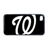 Washington Nationals Apple RUBBER iPhone 4 or 4s Case / Cover Verizon or At&T Phone Great unique Gift Idea