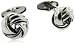 Buy Cufflinks - Stainless Steel Knot Cufflinks