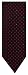 Men's Givenchy Neck Tie Necktie Made in Italy 100% Silk Navy and Red Blend