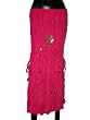 Bellydance Skirt -Girl's Skirt Hot Pink Color with Sequin Work Indian Clothing Size 32 Inches Length