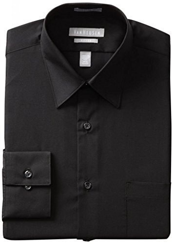 Van Heusen Men's Fitted-Poplin Dress Shirt