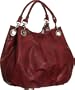 Red Wine Large ''Brianna'' Vitalio Vera Purse