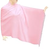 Pink Plain Cotton Scarf Stole For Women Handmade Fashion Neck Wear (Free Shipping) Stle0046r