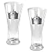 Los Angeles Kings NHL 2pc 16oz Pilsner Glass Set - Primary Logo