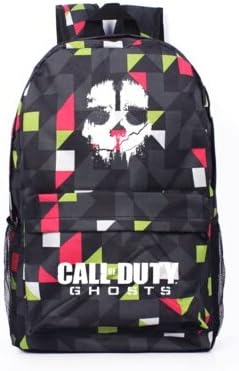Christmas deer Rudolph Call of Duty Game Colorful Cartoon Schoolbag Pupils Shoulders Bag Kids Backpack (Style3)