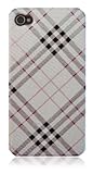 JKase® Tartan Plaid Series Silver Back Hard Protector Cover Case for Apple ....
