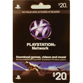 Sony Playstation Network Card - 20