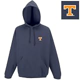 Tennessee Volunteers NCAA Goalie Pullover Hooded Sweatshirt (Navy)