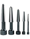 Rennsteig Dual-edged (Easy Out) Screw Extractors 5-piece Set in Plastic Tube