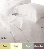 600 TC Egyptian Cotton Sheet Set - Deep Pocket, Twin XL-Full XL-Queen-King-Cal King-Dual King, Solid Color by MFL