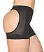 RUBII BUTT LIFTER GIRDLE BOY SHORT PANTY WITH OPEN HIP BLACK-SIZE S