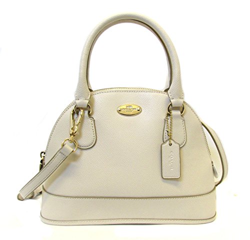 Coach BiColor Crossgrain Mini Cora Dome Satchel 34090