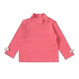 ソレイアード SOULEIADO ハイネックTシャツ ローズ 90cm 46685