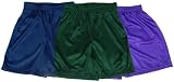 Boy/Girl/Unisex Eyelet Mesh Gym Shorts with Elastic Inside Drawstring Waist Unisex