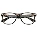 Vintage Inspired Eyewear Original Geek Nerd Clear Lens Horn Rimmed Glasses (Tortoise)