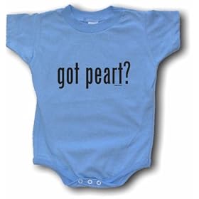got peart? Logo Baby/Infant Tee Shirt or Onesie