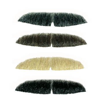 Echthaar-Bart Standard, blond TOP-QUALITÄT
