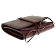 RMC Martin Ksohoh Red Monkey Company MKWS 3 fold brown Italian leather mini wallet