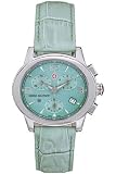 Swiss Military 06-6000-04-008 Dreamland Stainless Steel Light Green Dial Mineral Womens Watch