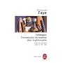 Heidegger, l'introduction du nazisme dans la philosophie : Autour des séminaires inédits de 1933-1935
