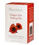 Revolution Dragon Eye Oolong Tea, 16-Count Tea Bags (Pack of 6)