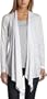 Allen Allen Women's Open Wrap Cardigan,White,O/S
