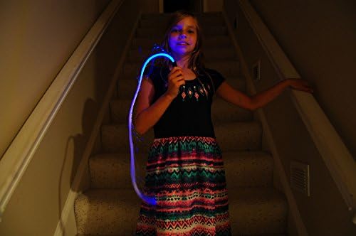 Blue Fiber Optic Lumi Whip