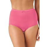 Comfort Choice Plus Size Soft full-cut stretch brief panty