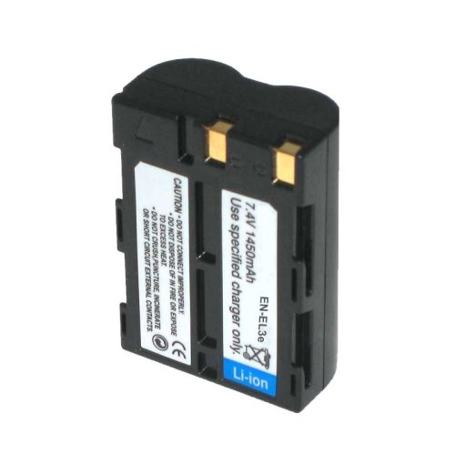 Pro Series Nikon EN EL3e Equivalent Li ion Battery For NIKON Digital SLR Cameras  Includes Mini Tripod