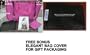 $ 13.99 FREE SHIP USA NEW HOT PINK Hand BAG Organizer/purse/tote Insert Addon Organizer -A Must for All Bags. Switch Bags in Seconds! NOW WITH FREE BONUS ELEGANT BAG COVER. MAKES AN EXCELLENT GIFT!