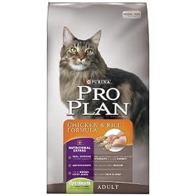 Purina Pro Plan Adult Cat Chicken and Rice, 16-Pound