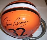 Jim Brown Signed Full Size Authentic Riddell RK Helmet