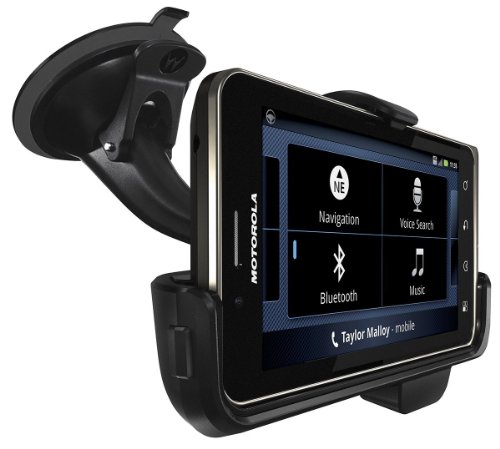 Motorola Vehicle Navigation Dock for DROID BIONIC - Car Kit - Bulk Packaging - Black