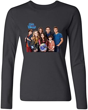 Nevmore Women's Girl Meets World Top Long Sleeves T-Shirt X-Large Black