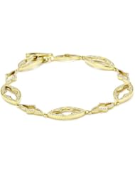 Katie Decker "Gothic" 18k Yellow Gold and Diamond Toggle Bracelet