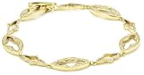 Katie Decker "Gothic" 18k Yellow Gold and Diamond Toggle Bracelet