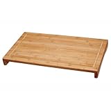 Lipper International 8831 Bamboo Large Over the Sink/Stove Cutting Board