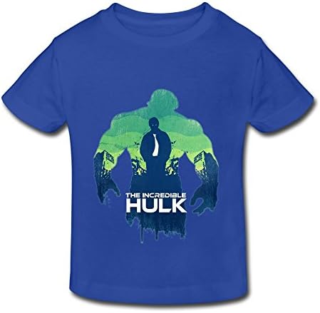 RESETBABY Kid's Toddler The Incredible Hulk T-shirt Age 2-6 RoyalBlue 5-6 Toddler